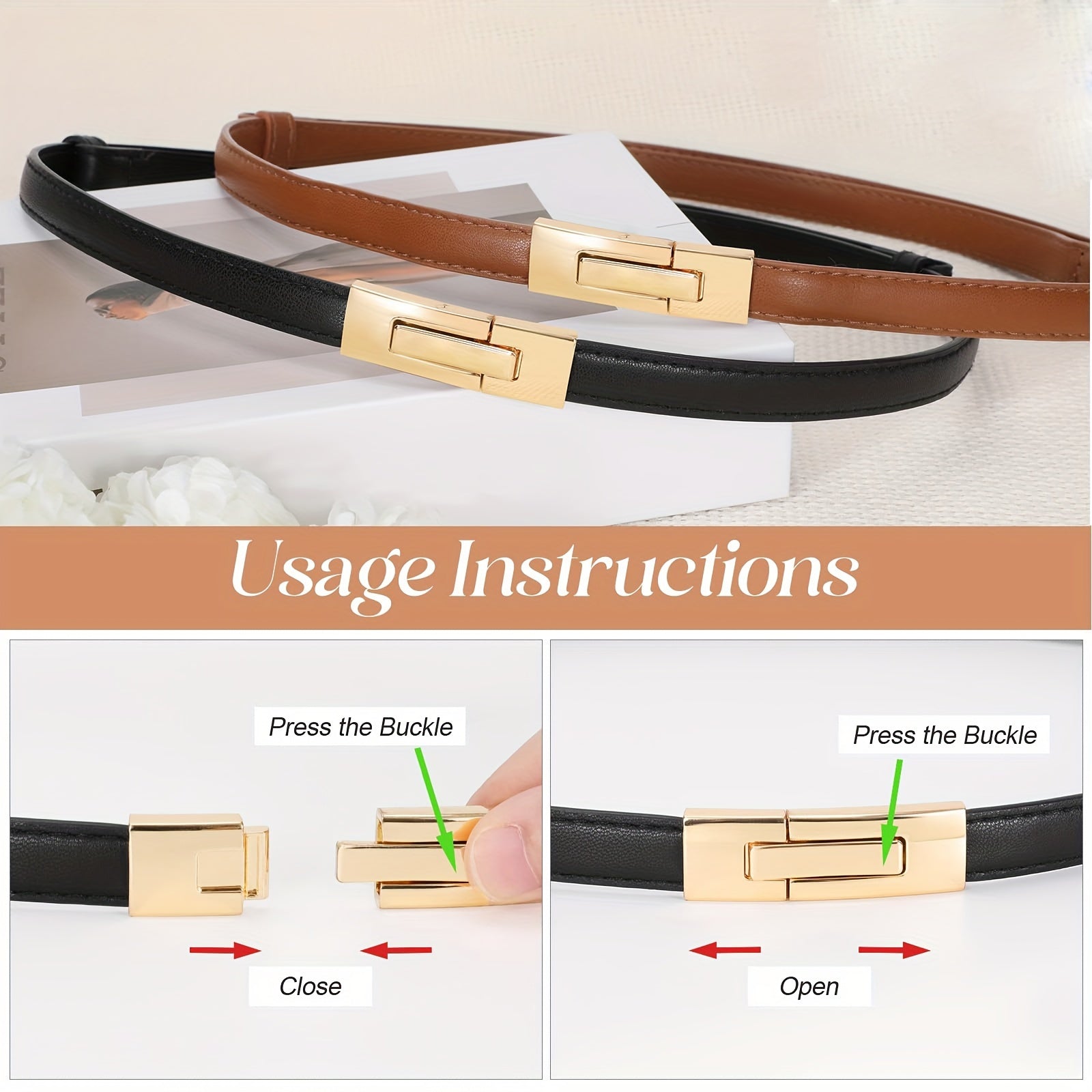 Ceinture Corset Large pour Femme Kerkyra — visuel 9