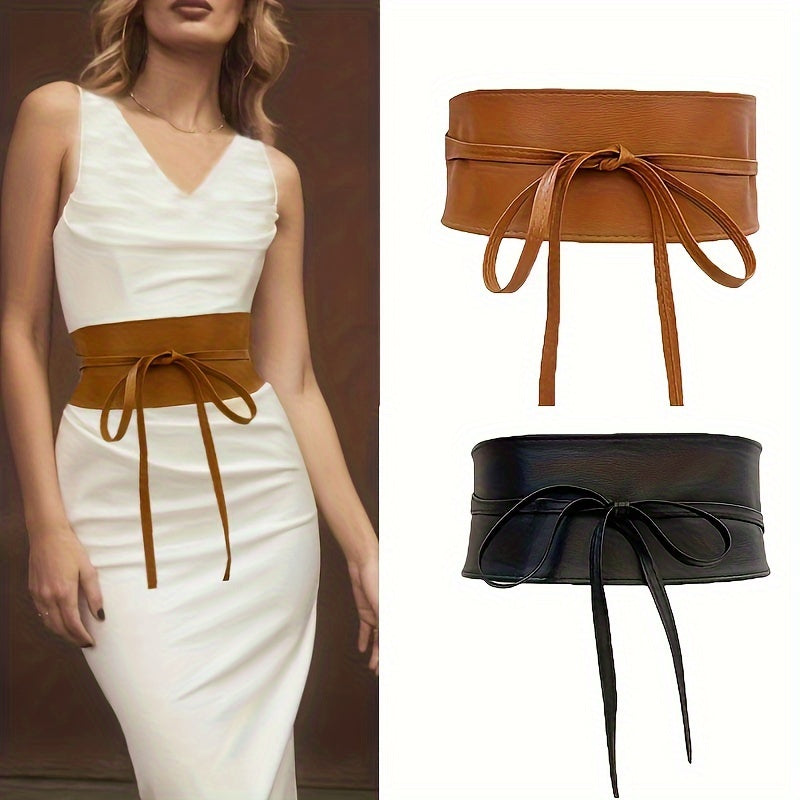 Ceinture Corset en Simili Cuir pour Femme Andalousie — visuel 4