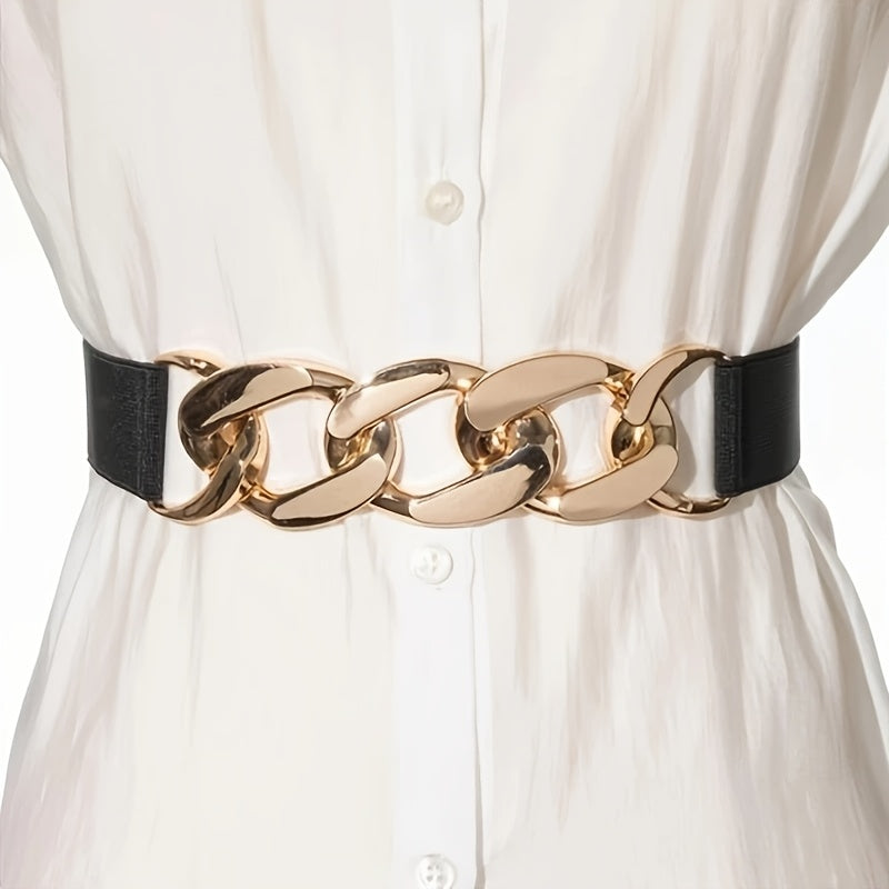 Ceinture Dorée Élastique pour Homme Dayton — visuel 1