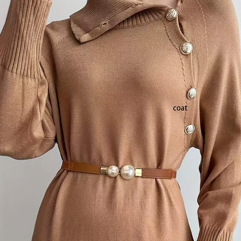 Ceinture Élastique en Simili Cuir pour Femme Bali — visuel 8