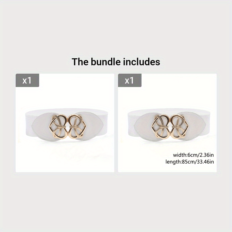 Ceinture Élastique en Simili Cuir pour Femme Cascais — visuel 5
