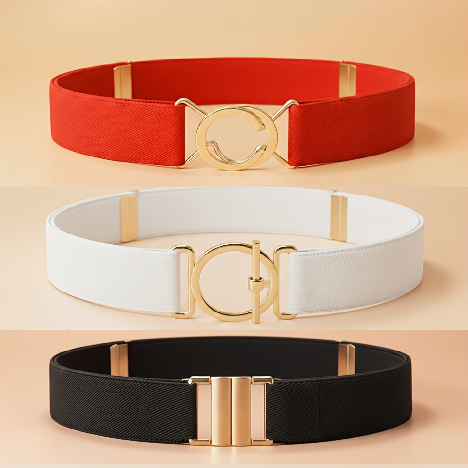 Ceinture Élastique en Tissu pour Femme Nathalie — visuel 5