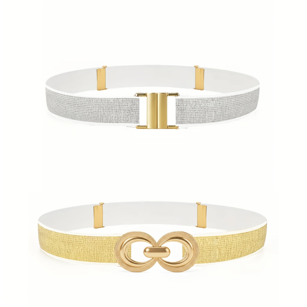 Ceinture Élastique en Tissu pour Femme Sarah — visuel 2