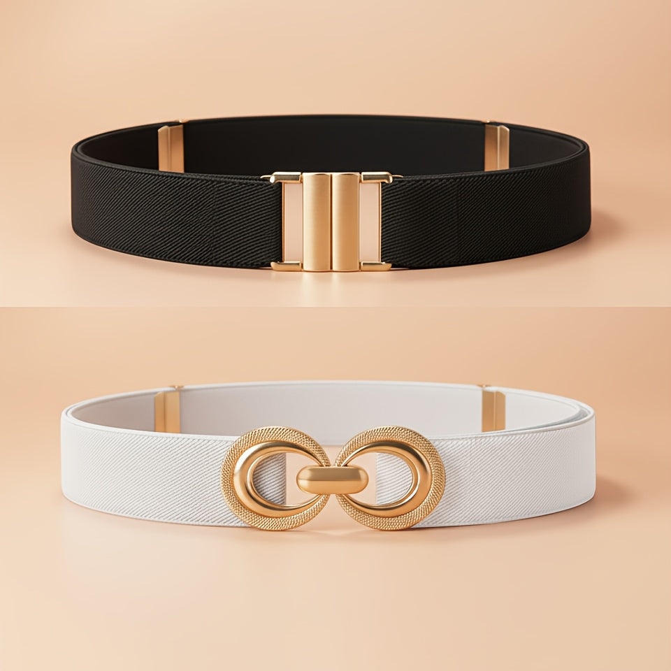 Ceinture Élastique en Tissu pour Femme Sarah — visuel 4
