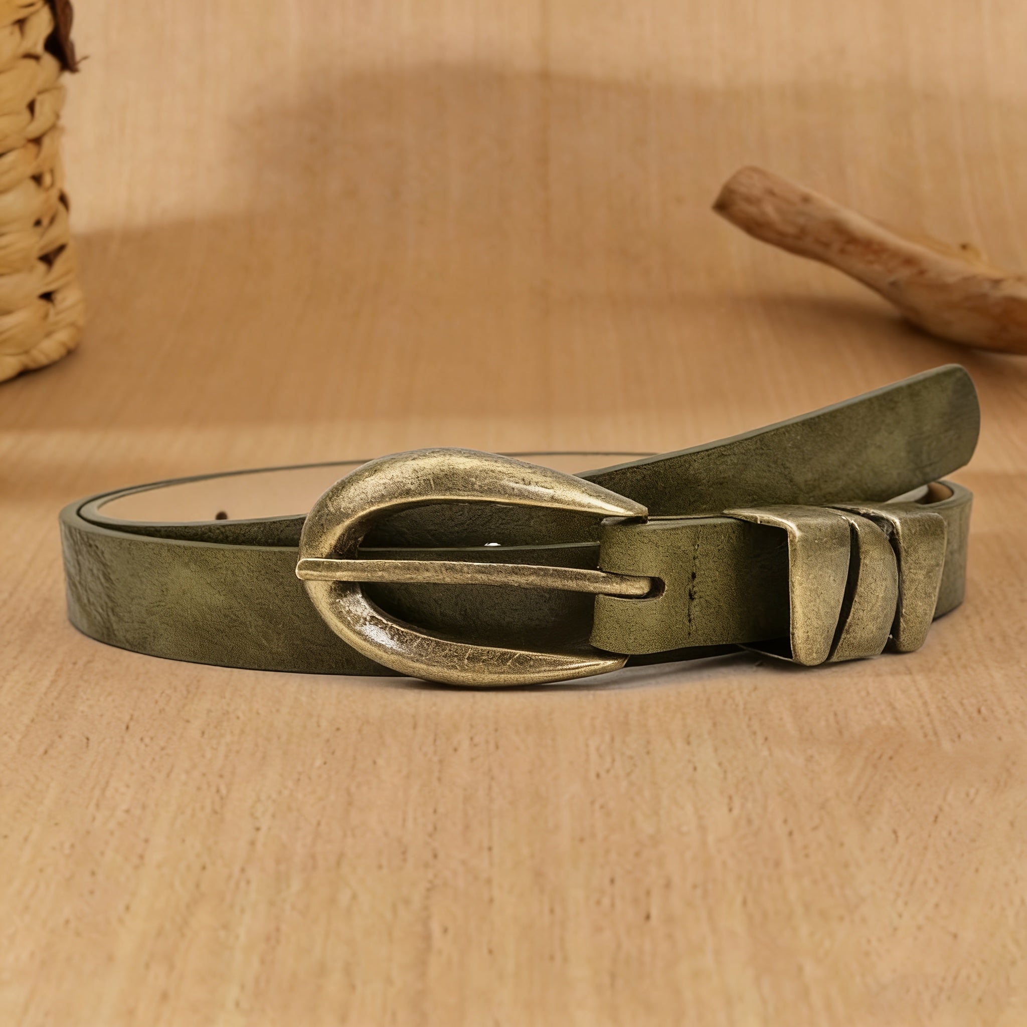 Ceinture Fine en Simili Cuir pour Femme Francine — visuel 1