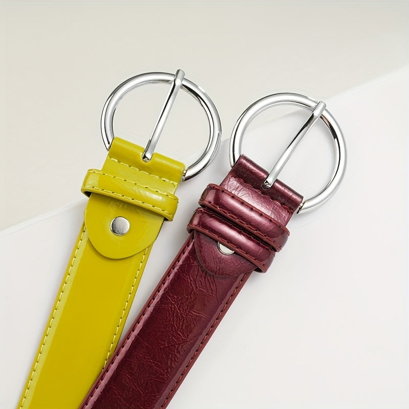 Ceinture Fine en Simili Cuir pour Femme Joséphine — visuel 13