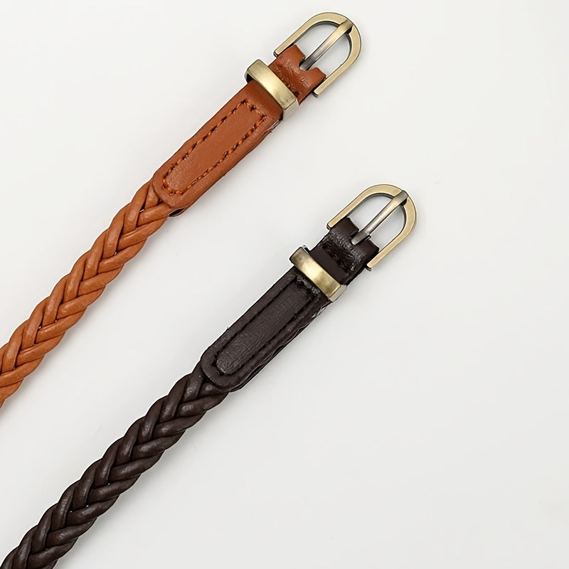 Ceinture Fine en Simili Cuir pour Femme Perrine — visuel 9