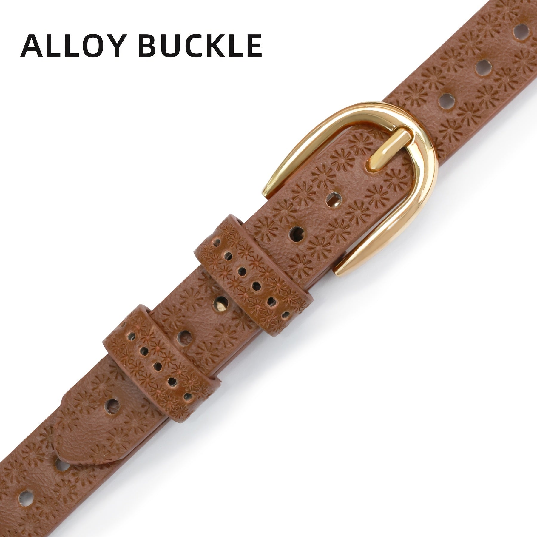 Ceinture Fine en Simili Cuir pour Femme Sidonie — visuel 1