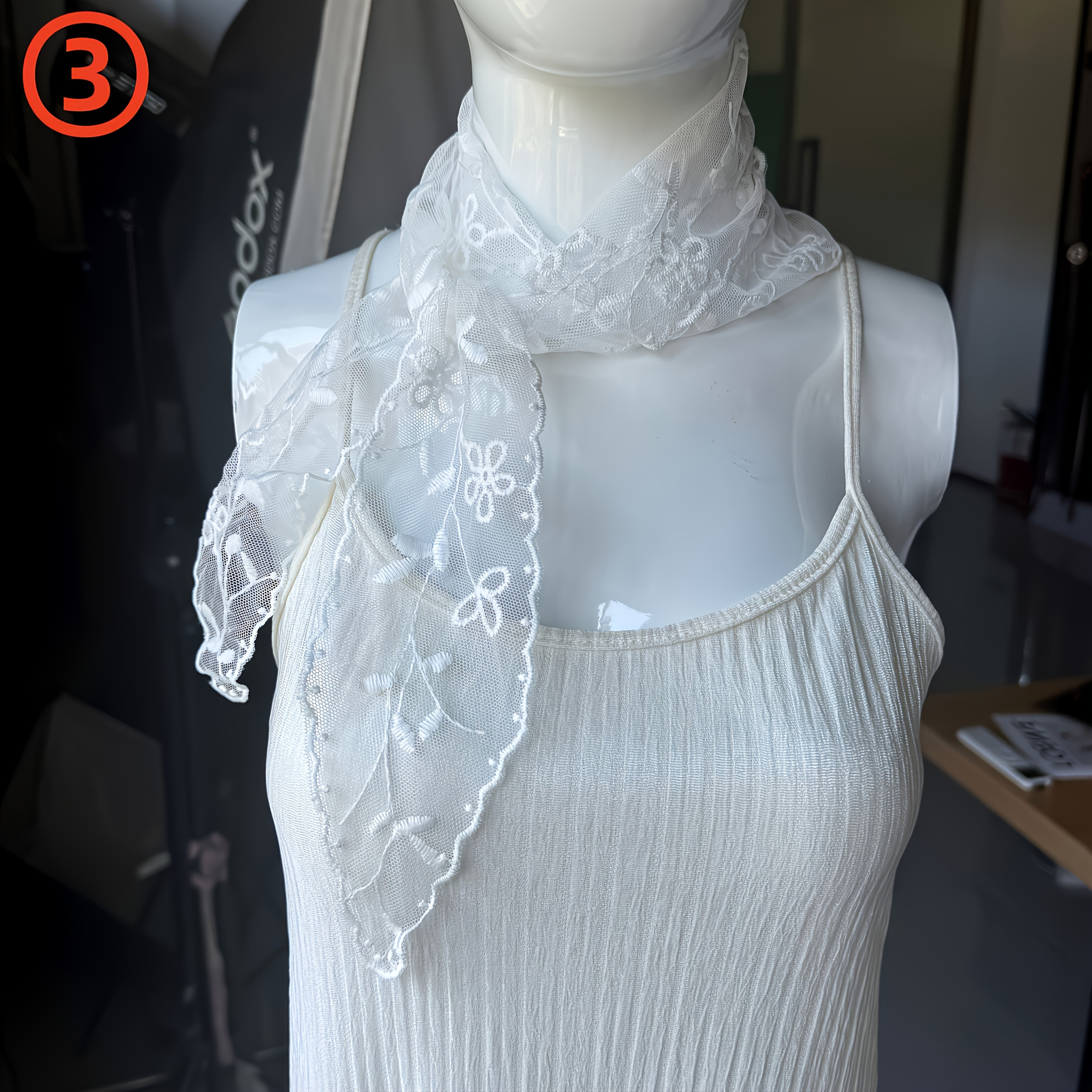 Ceinture Foulard Élastique pour Femme Marrakech — visuel 5