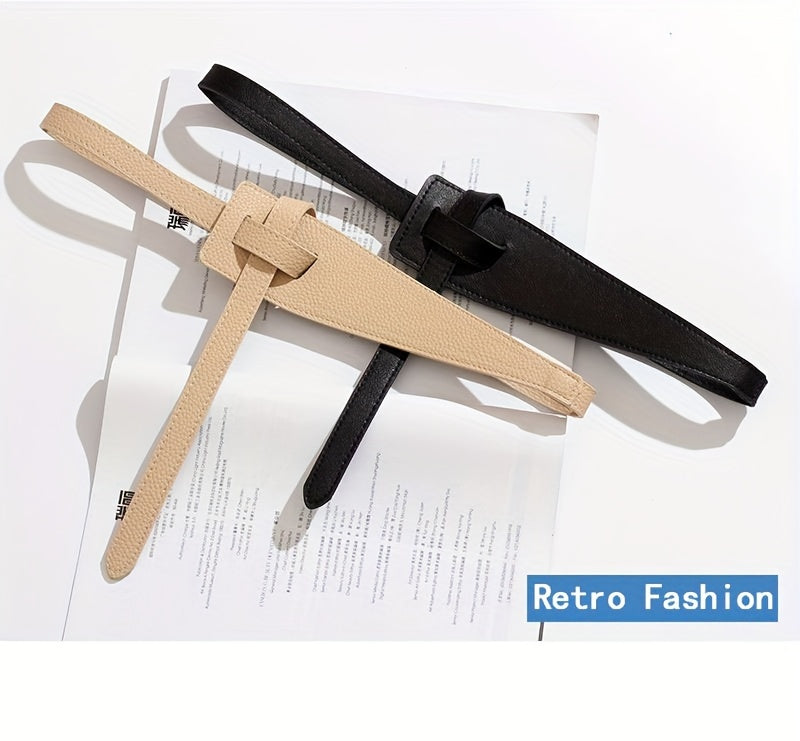 Ceinture Large en Simili Cuir pour Femme Frejus — visuel 1