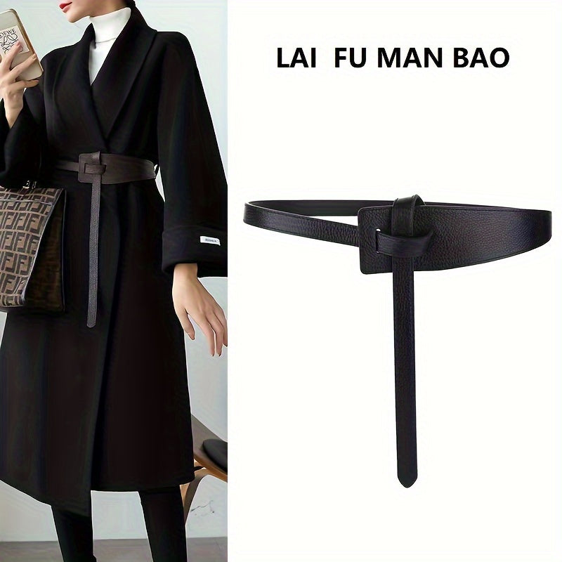 Ceinture Large en Simili Cuir pour Femme Frejus — visuel 18