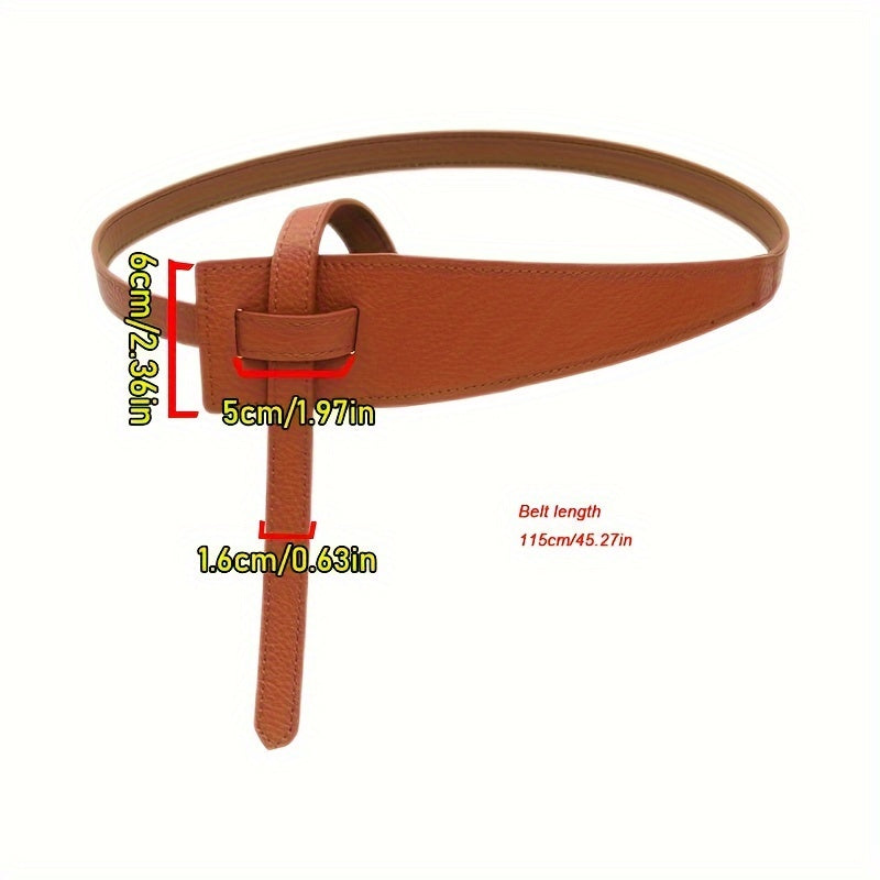 Ceinture Large en Simili Cuir pour Femme Frejus — visuel 20