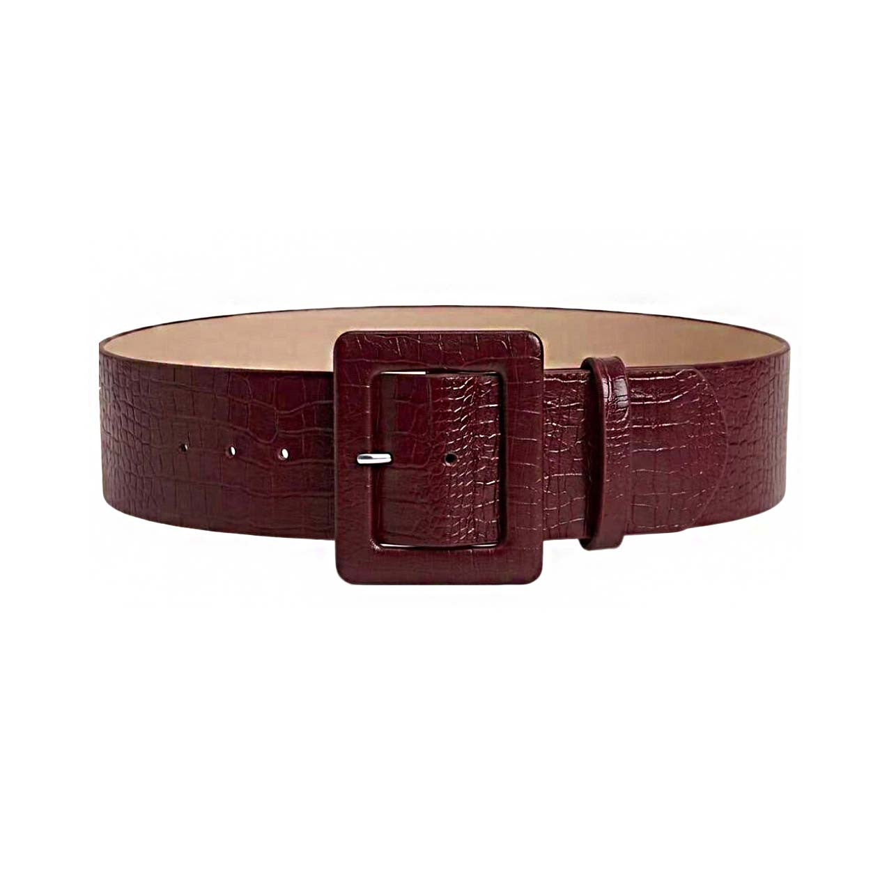 Ceinture Large en Simili Cuir pour Femme Varese — visuel 5