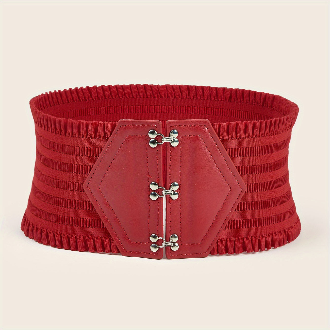 Ceinture Large en Tissu pour Femme Sylvie — visuel 4