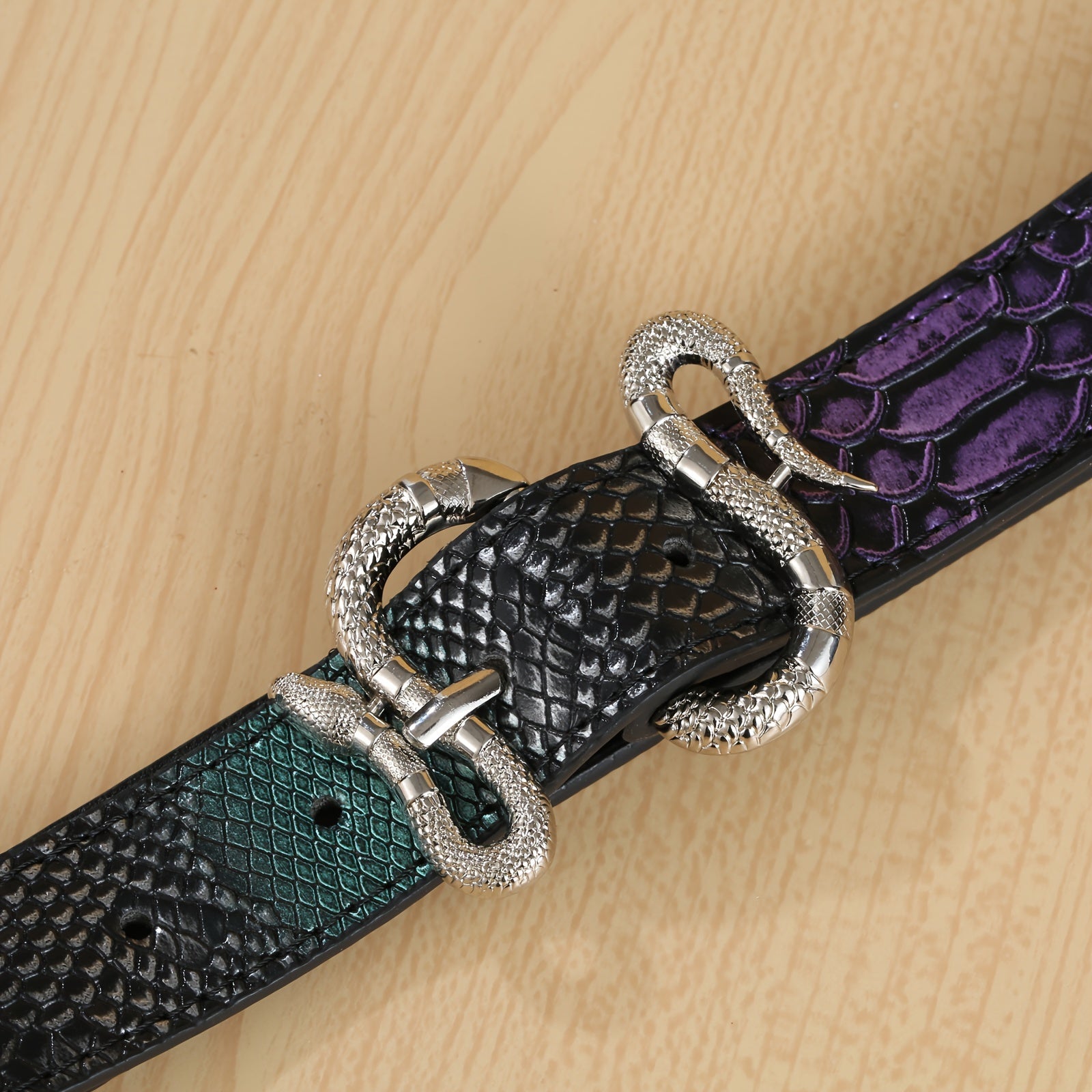 Ceinture Léopard en Simili Cuir pour Femme Hélène — visuel 3