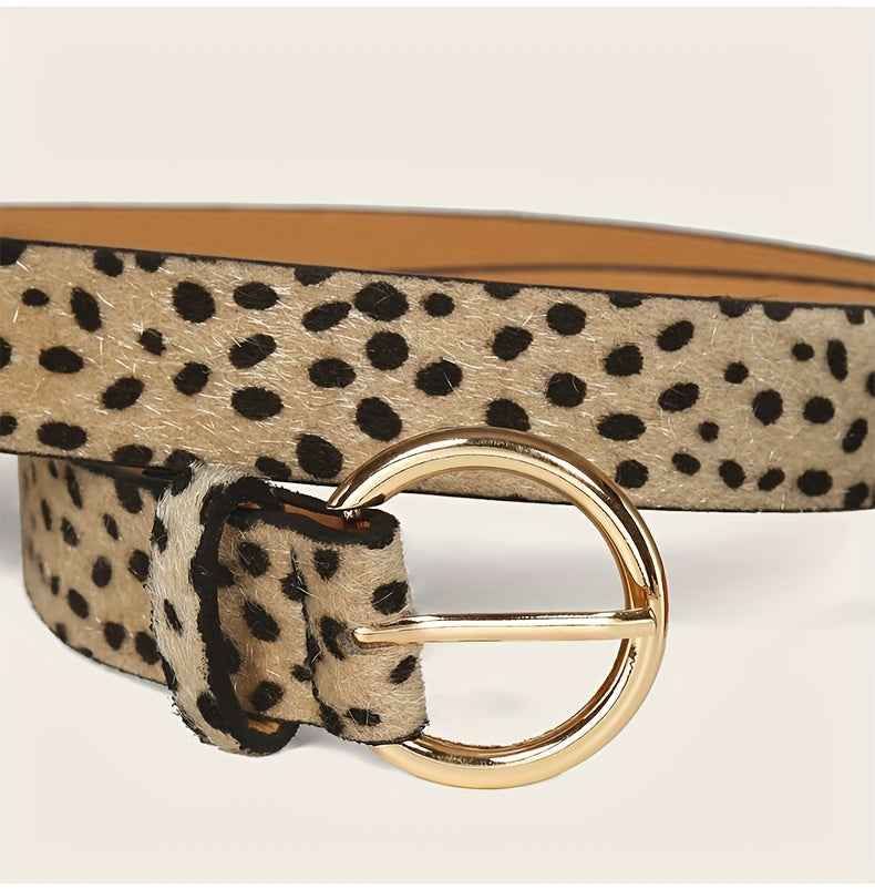 Ceinture Léopard en Simili Cuir pour Femme Louison — visuel 1