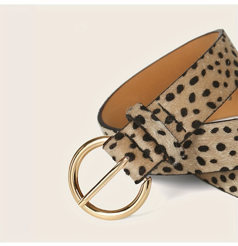 Ceinture Léopard en Simili Cuir pour Femme Louison — visuel 2