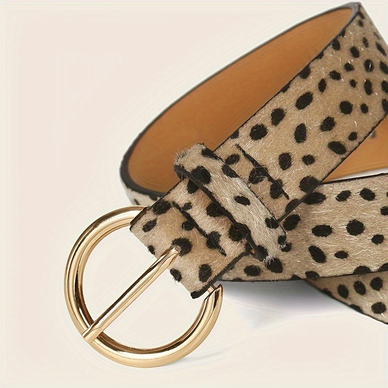 Ceinture Léopard en Simili Cuir pour Femme Louison — visuel 3