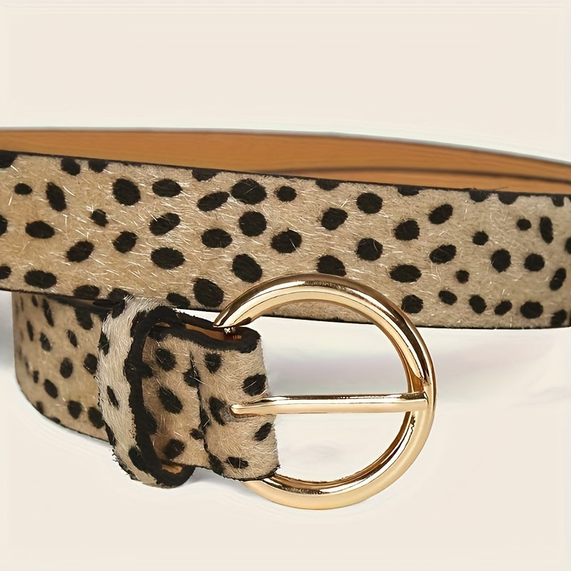 Ceinture Léopard en Simili Cuir pour Femme Louison — visuel 4