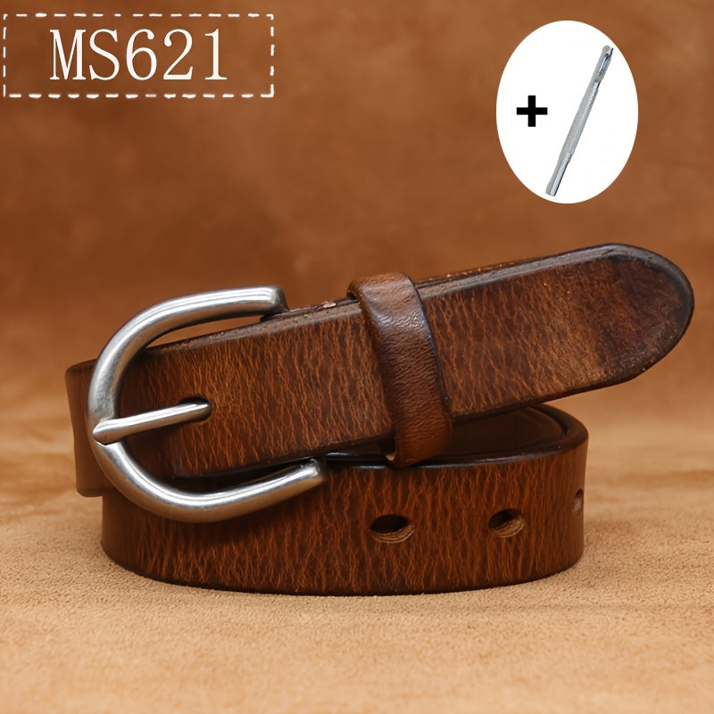 Ceinture Luxe en Cuir pour Femme Douce — visuel 2