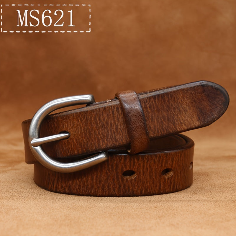 Ceinture Luxe en Cuir pour Femme Douce — visuel 8