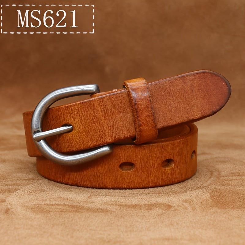 Ceinture Luxe en Cuir pour Femme Douce — visuel 9