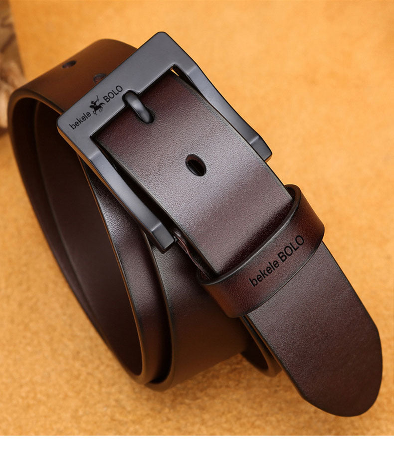 Ceinture Luxe en Cuir pour Homme Josselin — visuel 5