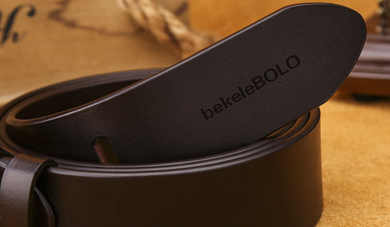 Ceinture Luxe en Cuir pour Homme Josselin — visuel 8