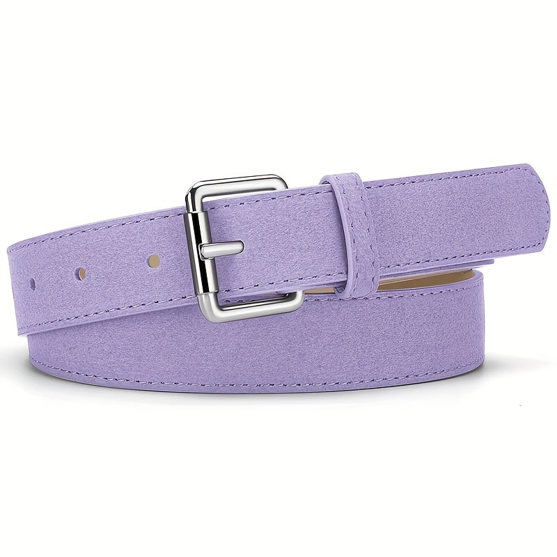 Ceinture Luxe en Simili Cuir pour Femme Brune — visuel 1