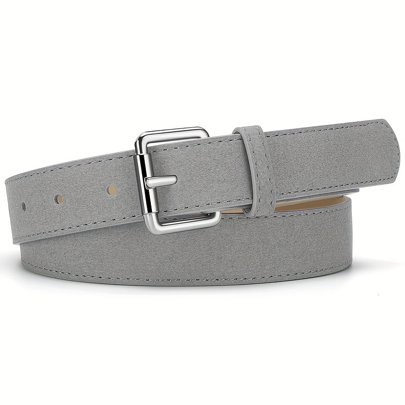 Ceinture Luxe en Simili Cuir pour Femme Brune — visuel 3