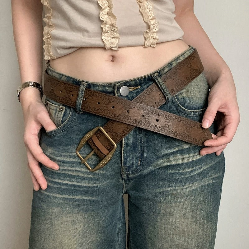 Ceinture Luxe en Simili Cuir pour Femme Isaure — visuel 9