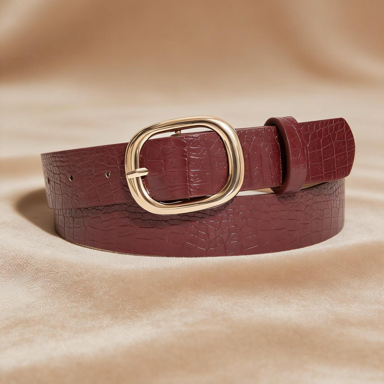 Ceinture Luxe en Simili Cuir pour Femme Jeanne — visuel 2