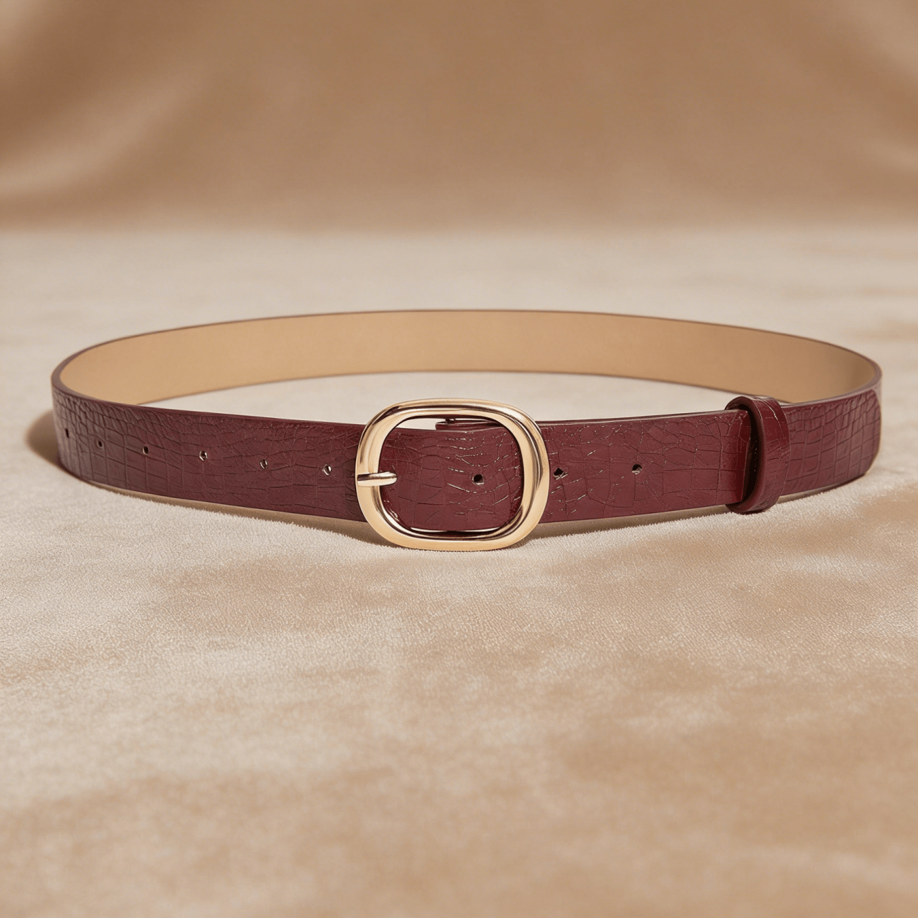 Ceinture Luxe en Simili Cuir pour Femme Jeanne — visuel 6