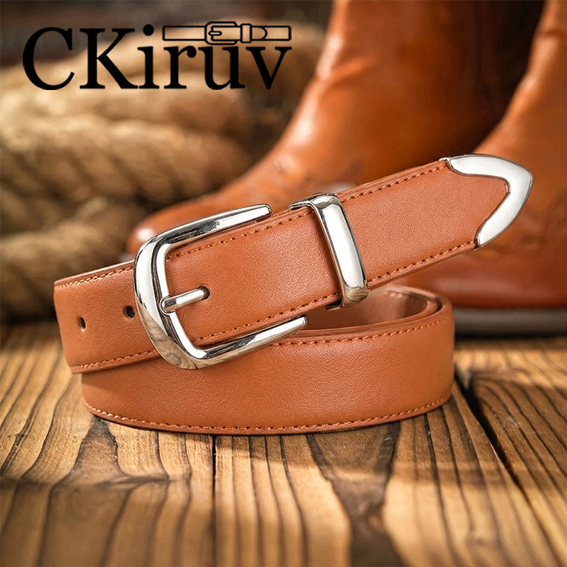 Ceinture Luxe en Simili Cuir pour Femme Laure — visuel 8