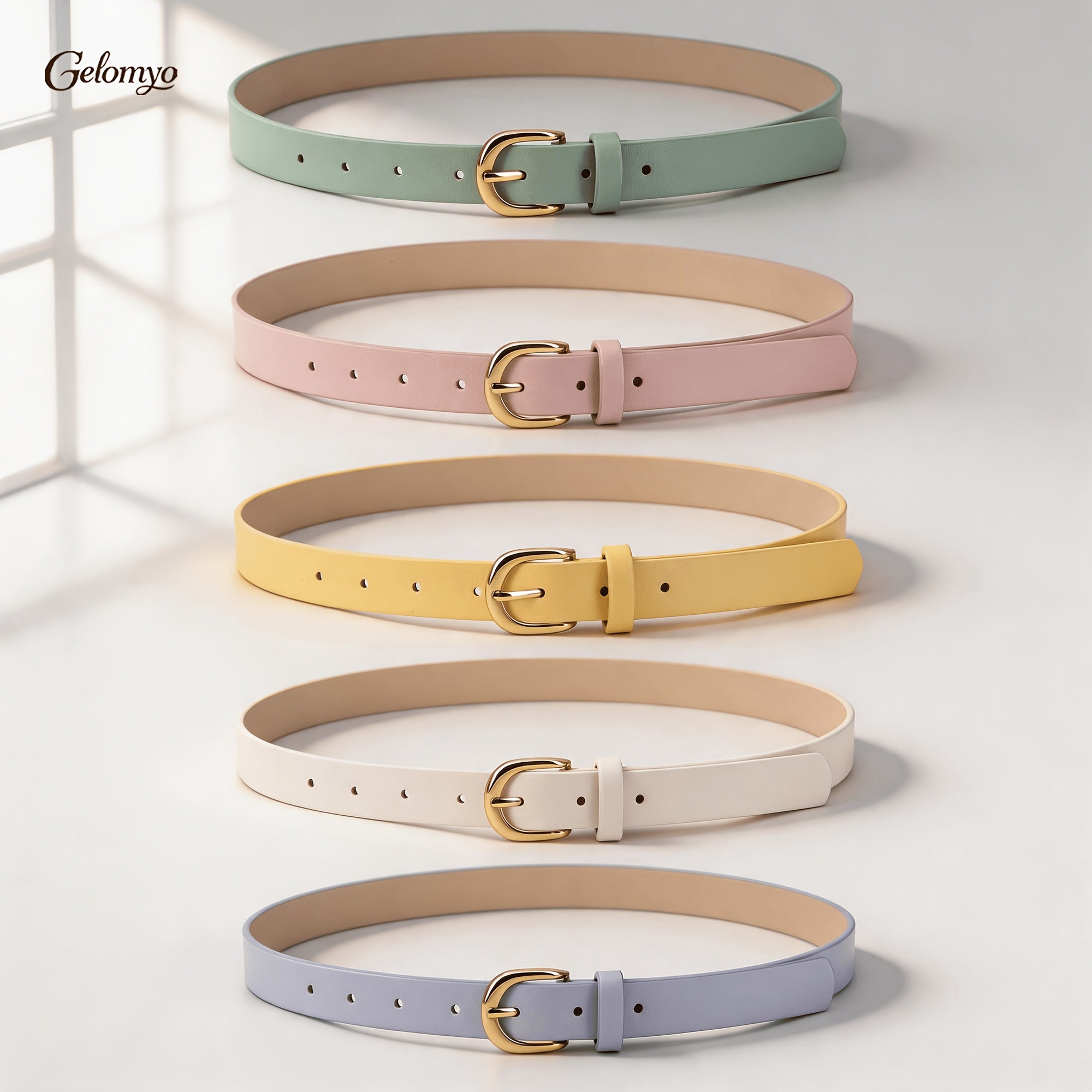 Ceinture Luxe en Simili Cuir pour Femme Melanie — visuel 4