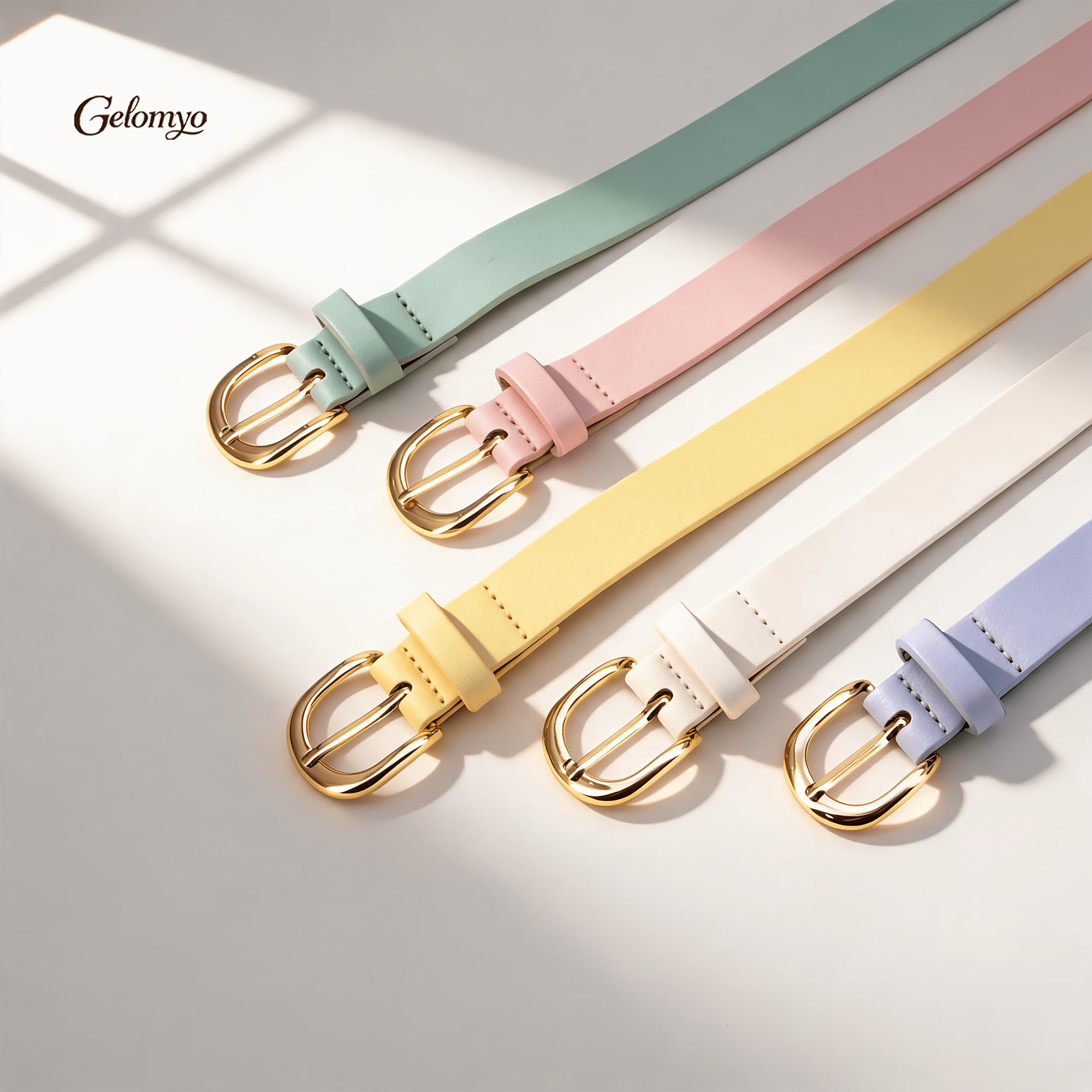 Ceinture Luxe en Simili Cuir pour Femme Melanie — visuel 5