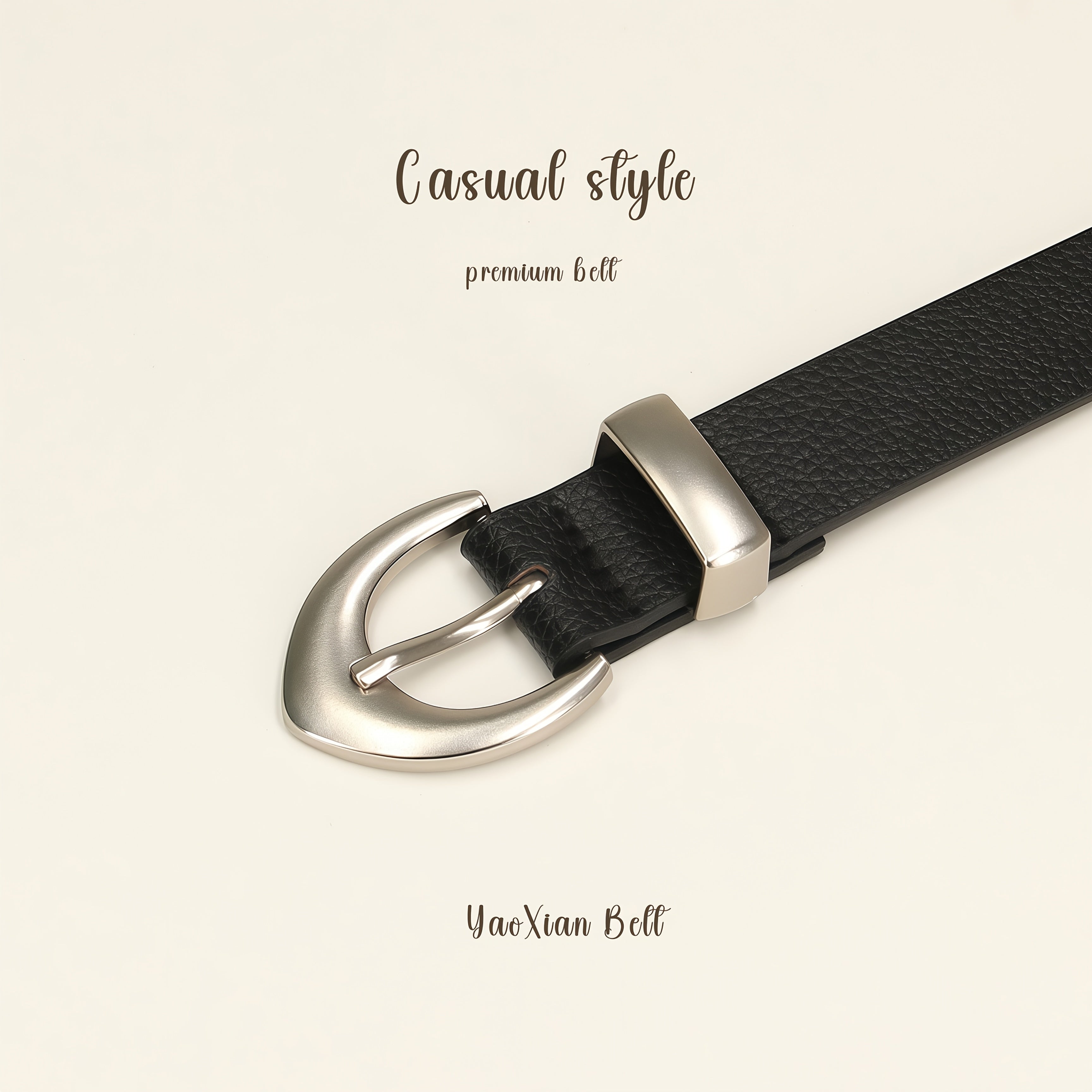 Ceinture Luxe en Simili Cuir pour Homme Antwerp — visuel 4