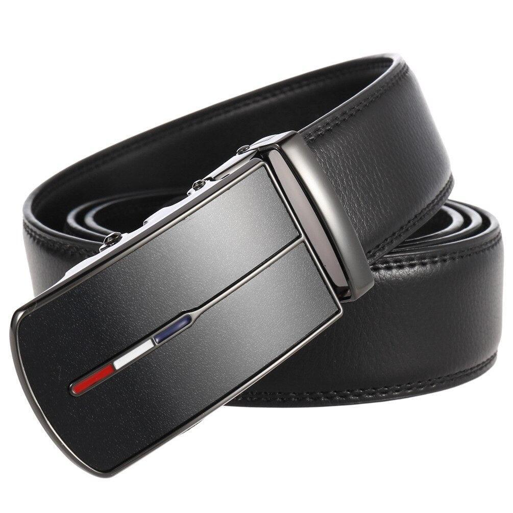 Ceinture Luxe en Simili Cuir pour Homme Eliott — visuel 2