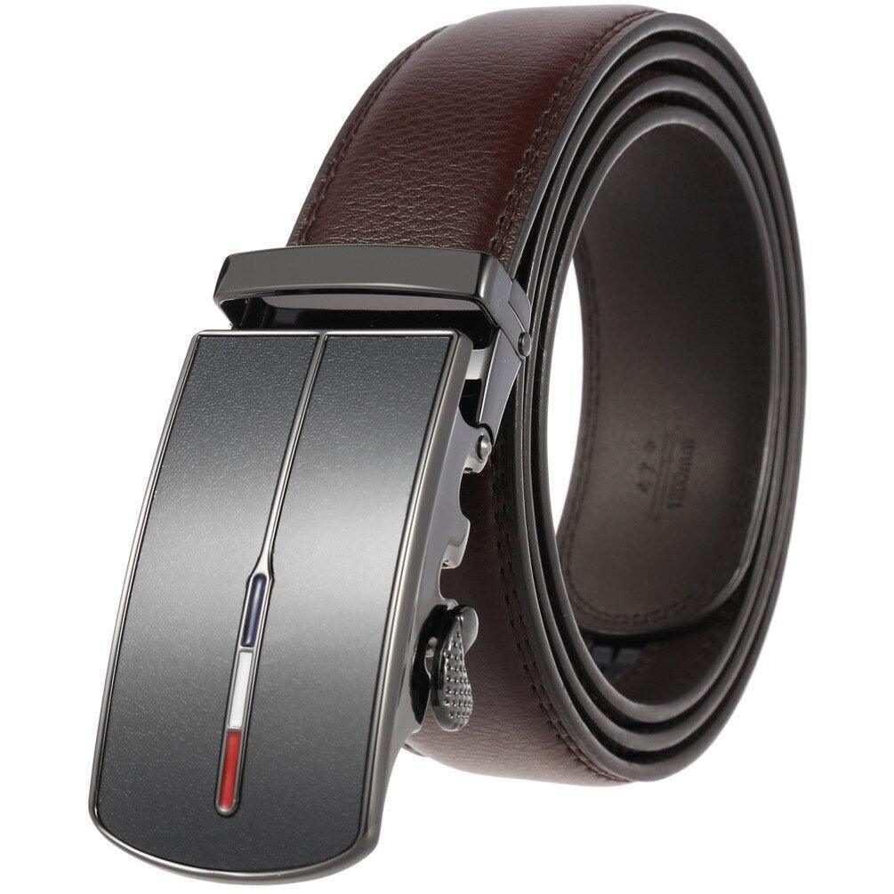 Ceinture Luxe en Simili Cuir pour Homme Eliott — visuel 4