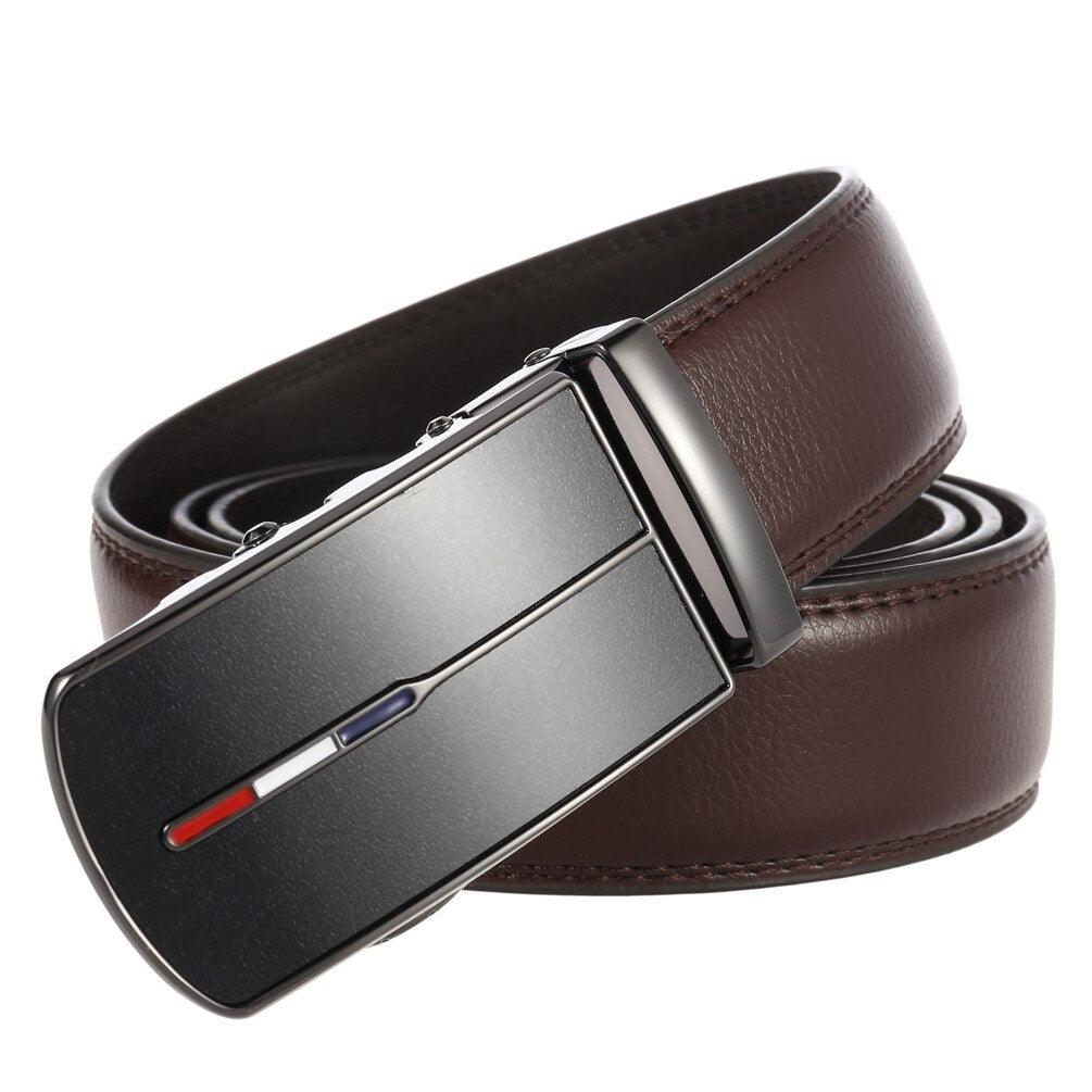 Ceinture Luxe en Simili Cuir pour Homme Eliott — visuel 5