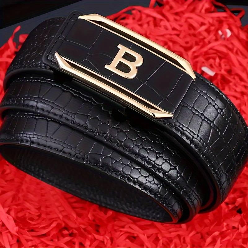Ceinture Luxe en Simili Cuir pour Homme Helena — visuel 4