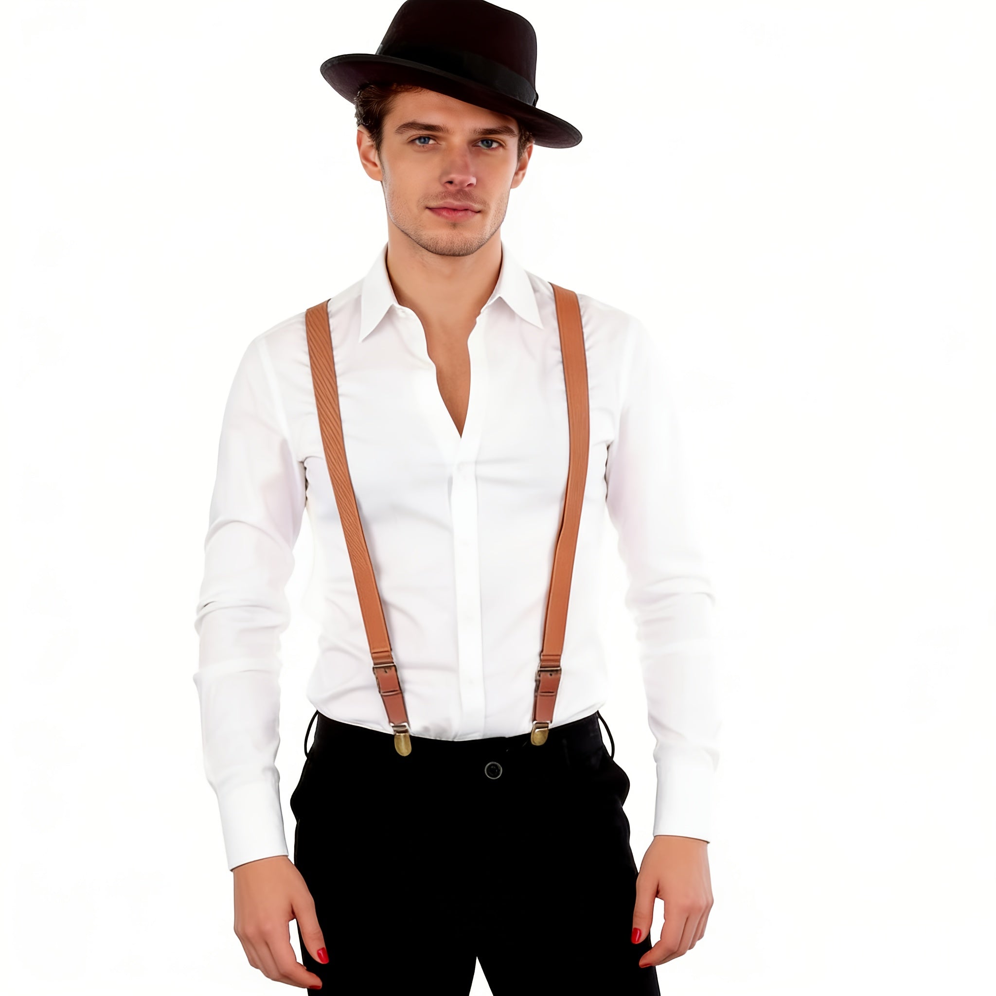 Ceinture Luxe en Tissu pour Homme Melvin — visuel 7