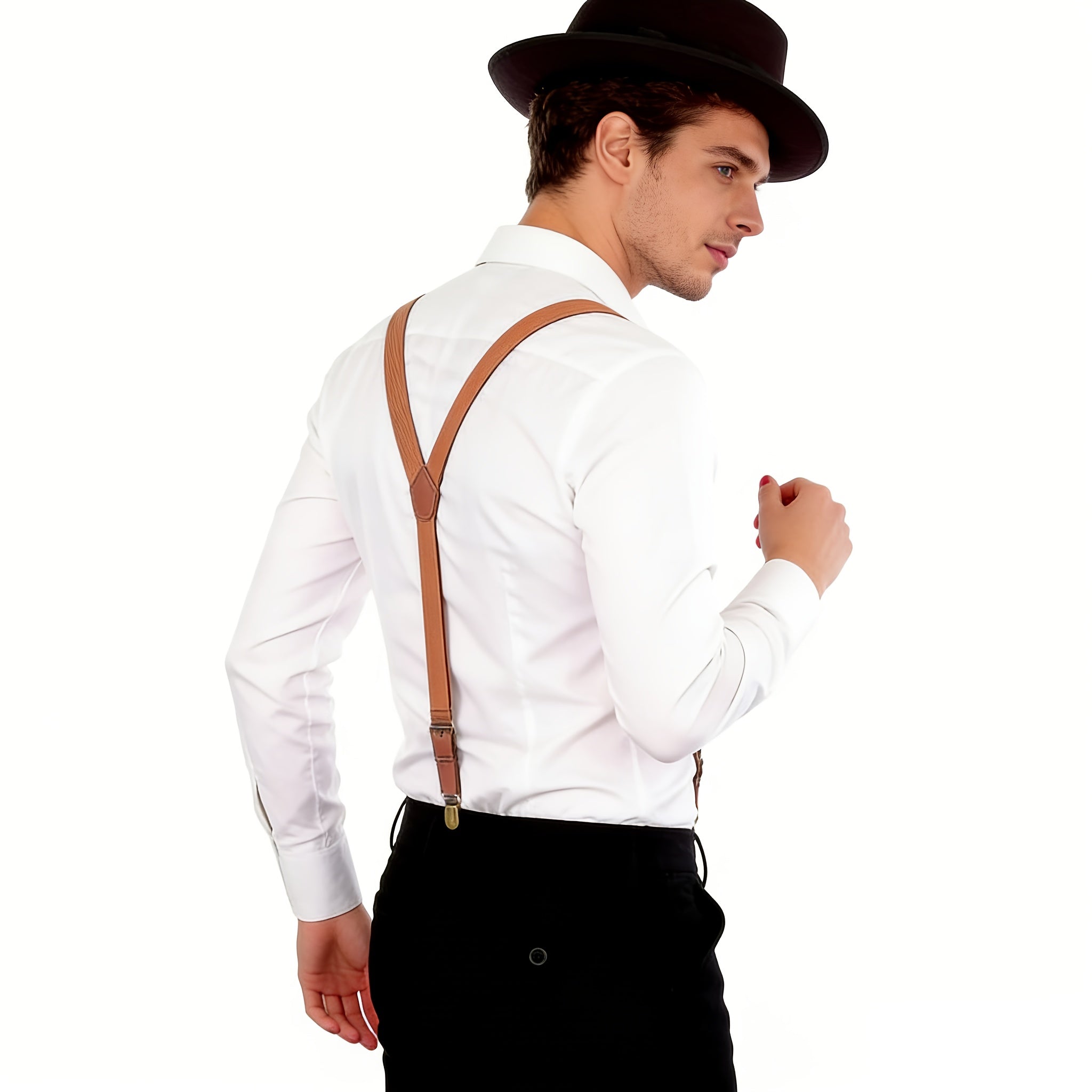 Ceinture Luxe en Tissu pour Homme Melvin — visuel 9