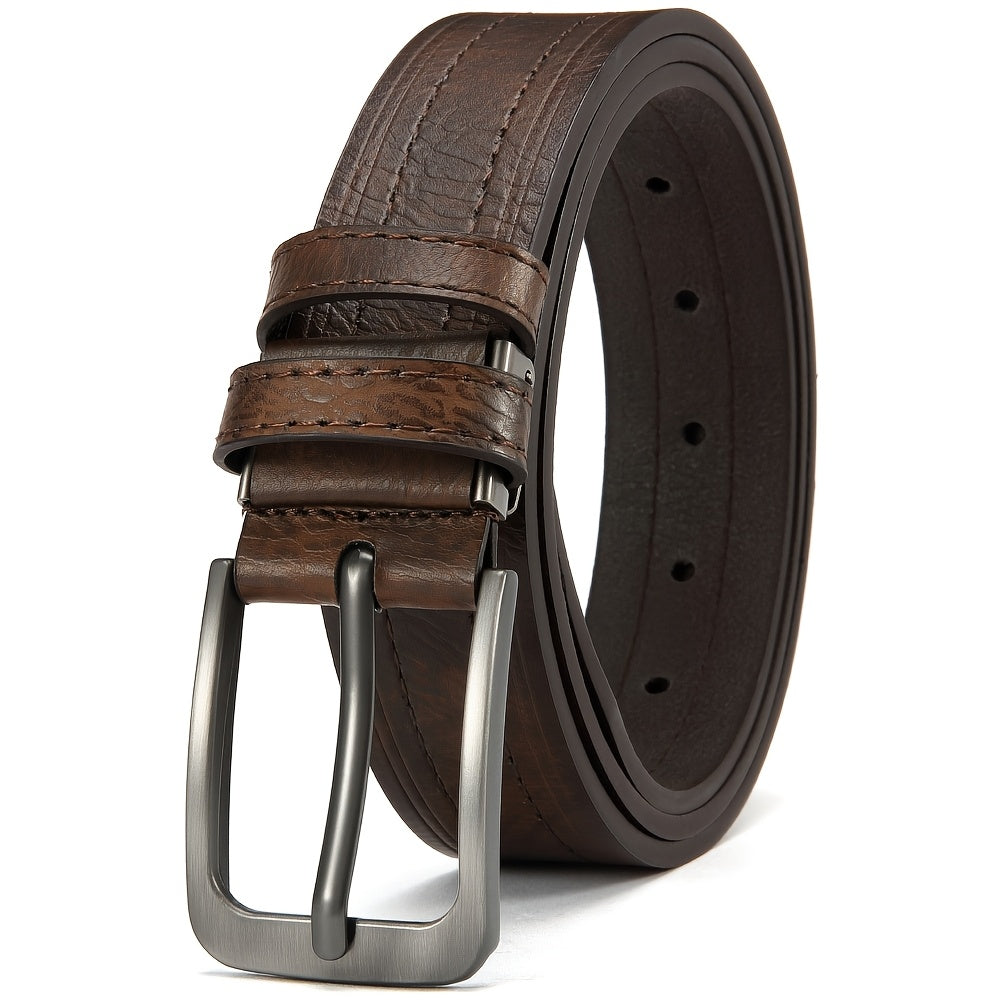 Ceinture Marron en Cuir pour Homme Charles — visuel 1