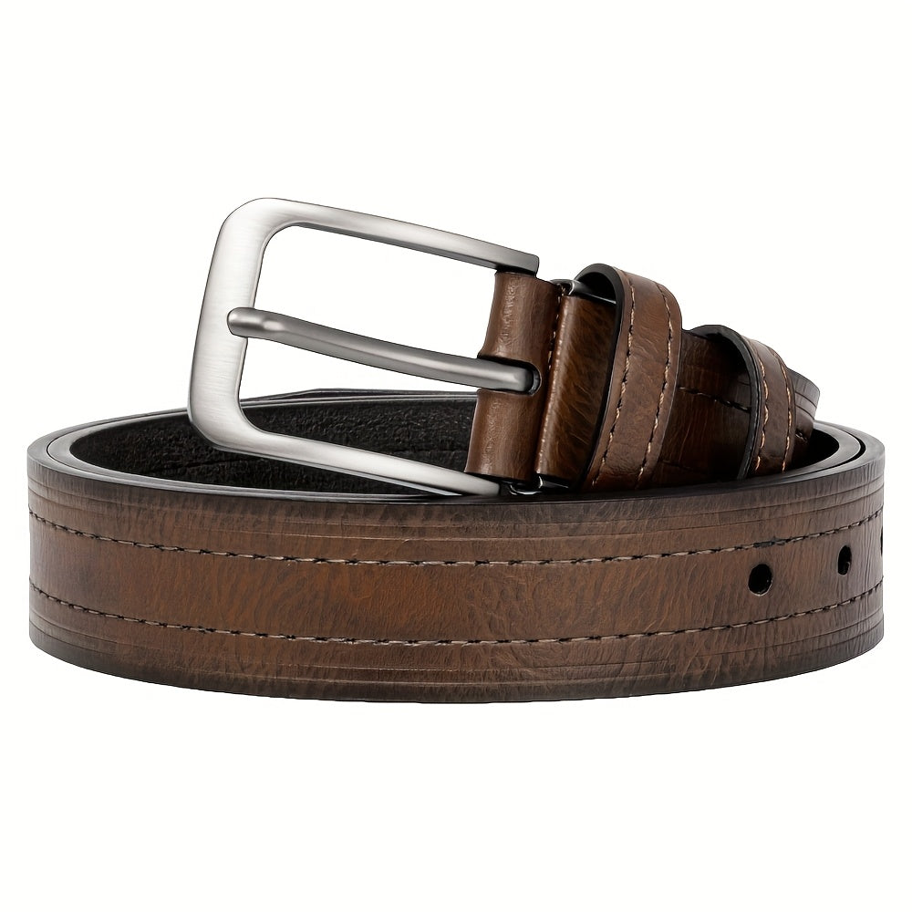 Ceinture Marron en Cuir pour Homme Charles — visuel 8
