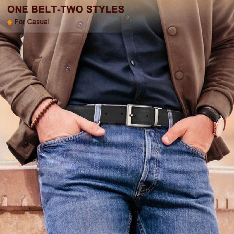 Ceinture Marron en Cuir pour Homme Osmond — visuel 4