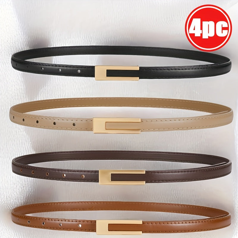 Ceinture Multicolore en Simili Cuir pour Femme Claudine — visuel 1