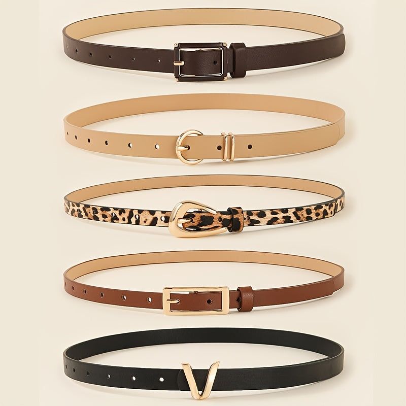 Ceinture Multicolore en Simili Cuir pour Femme Lorraine — visuel 2