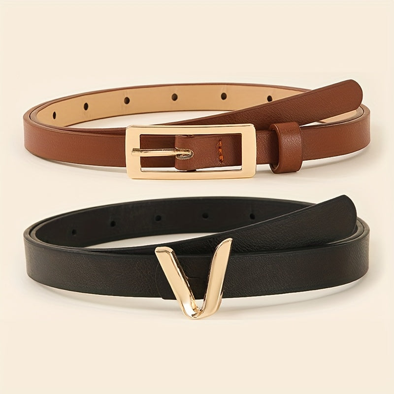 Ceinture Multicolore en Simili Cuir pour Femme Lorraine — visuel 5