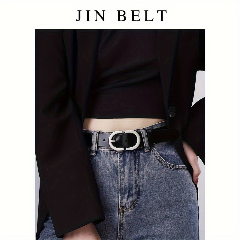 Ceinture Noire en Cuir pour Femme Mariette — visuel 4
